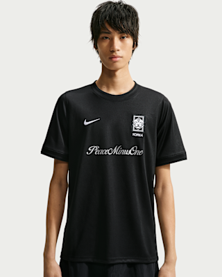 NIKE x PEACEMINUSONE Tシャツ ブラック Korea x PEACEMINUSONE Men's Academy Pro Short-Sleeve Soccer Top